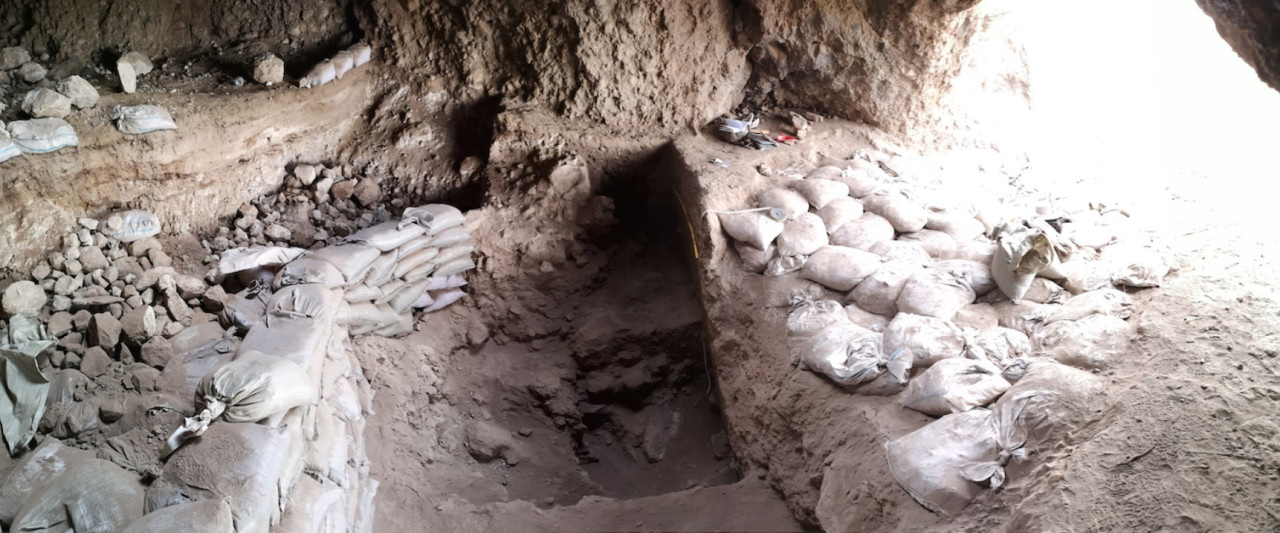 Раскопки 2019 года в пещере Тода. Фото: Robert Spengler