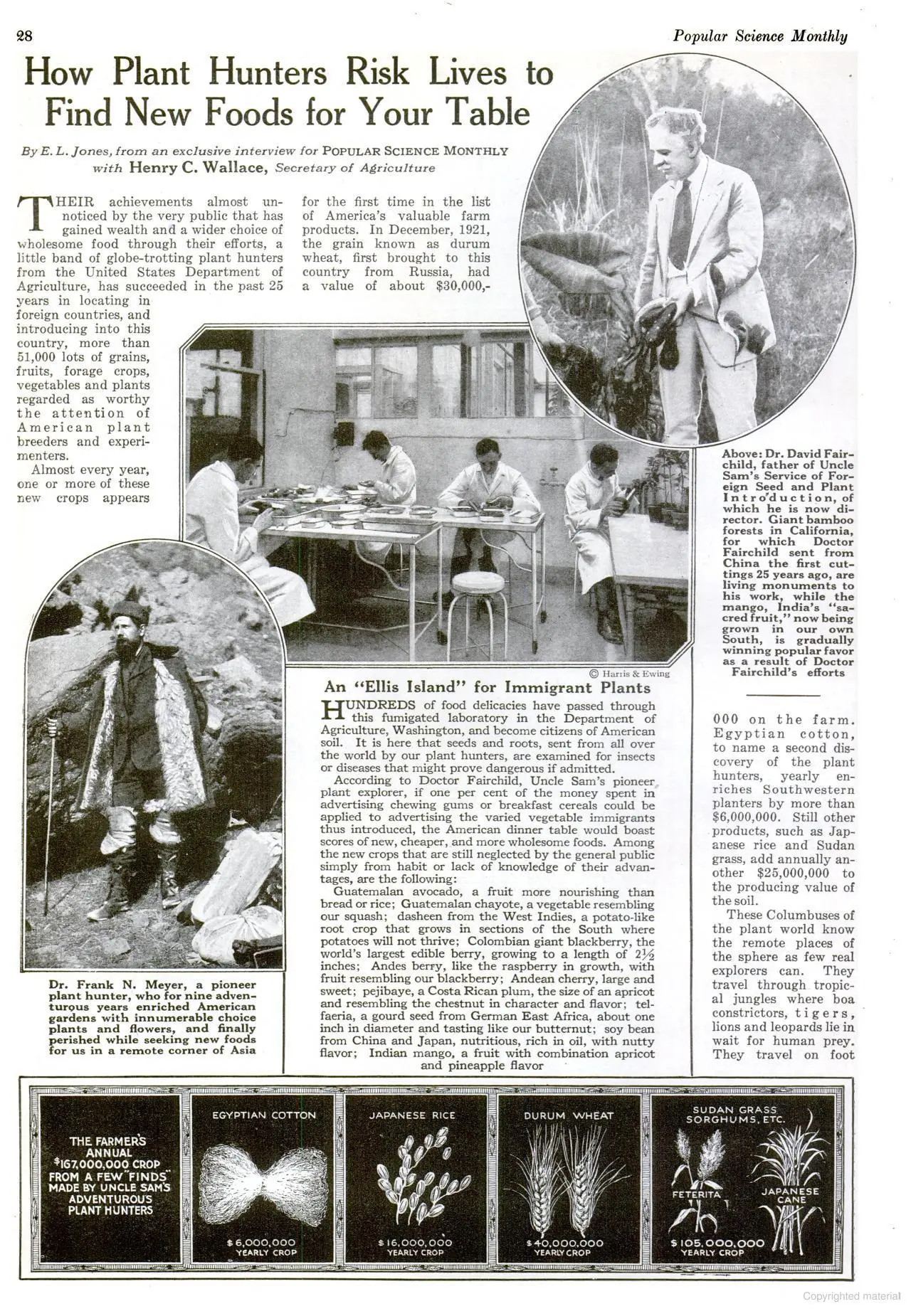  Popular Science, ноябрь 1922 г.